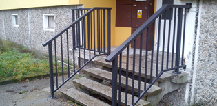 zábradlí pro panelové domy